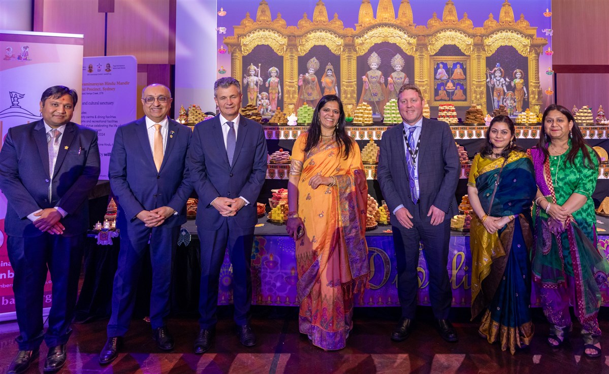 BAPS Australia celebrates Diwali in the heart of parliament: A celebration of Culture and Unity