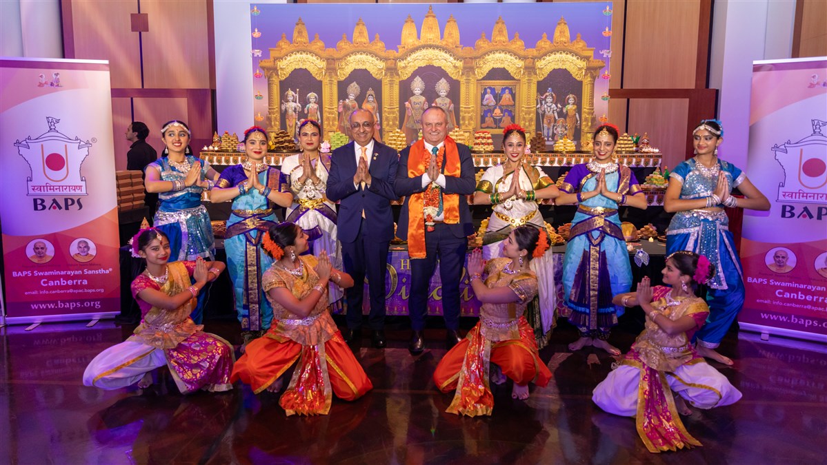BAPS Australia celebrates Diwali in the heart of parliament: A celebration of Culture and Unity