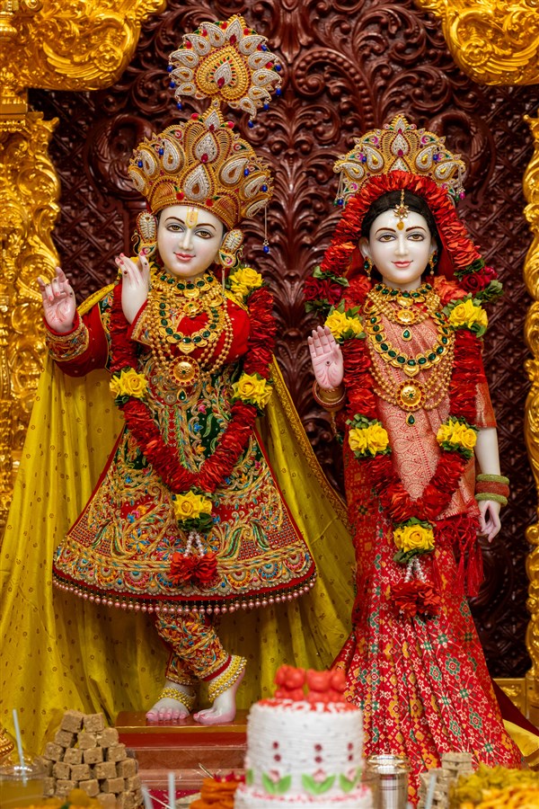 Bhagwan Shri Krishna and Shri Radhaji