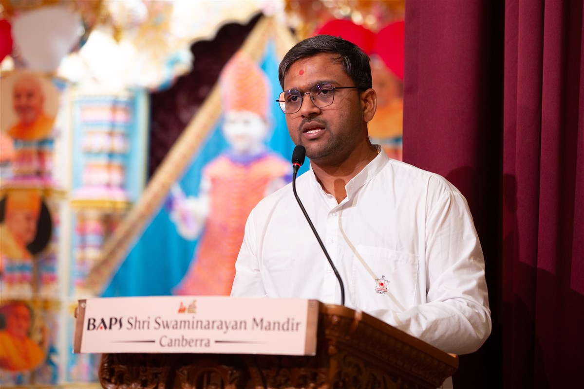 103rd Birthday Celebrations of Pramukh Swami Maharaj, Canberra