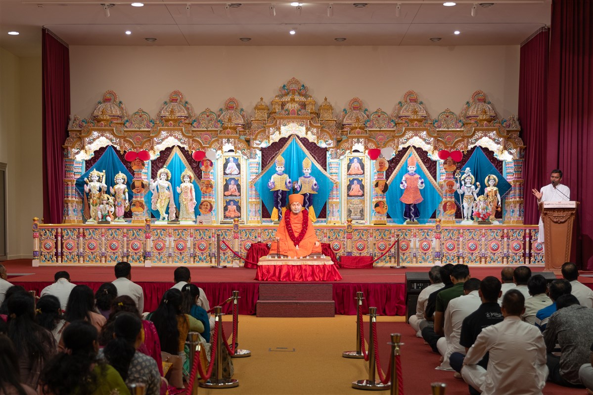 103rd Birthday Celebrations of Pramukh Swami Maharaj, Canberra