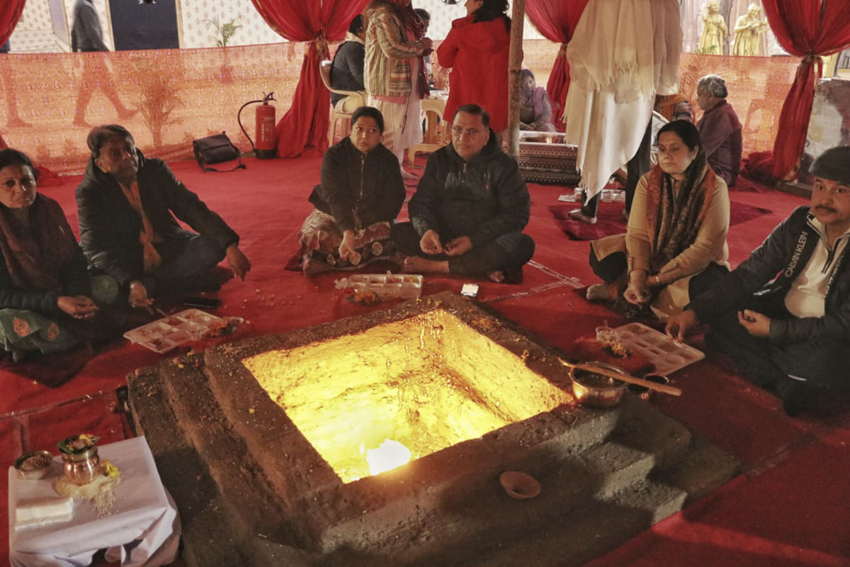 BAPS Shibir and Mahayagna in Mahakumbh, Prayagraj