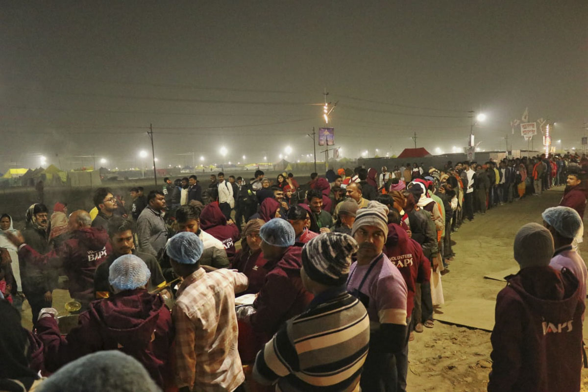 BAPS Shibir and Mahayagna in Mahakumbh, Prayagraj