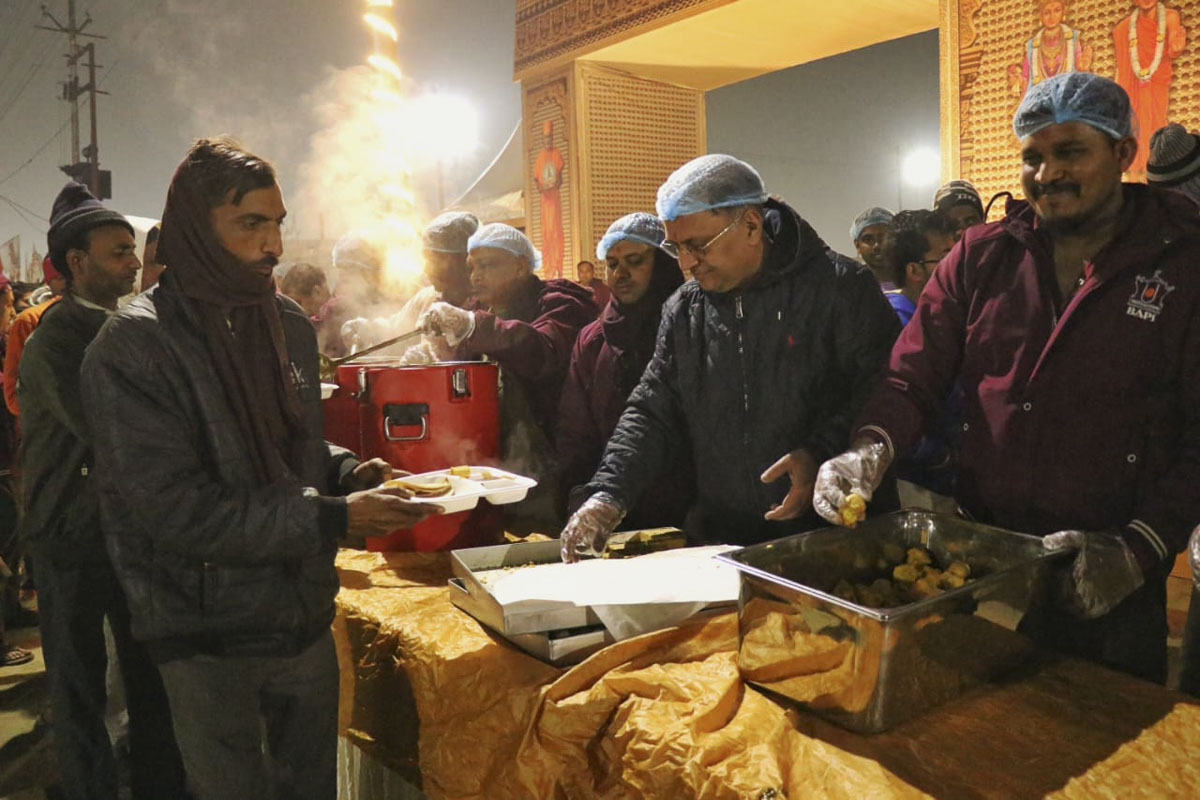 BAPS Shibir and Mahayagna in Mahakumbh, Prayagraj