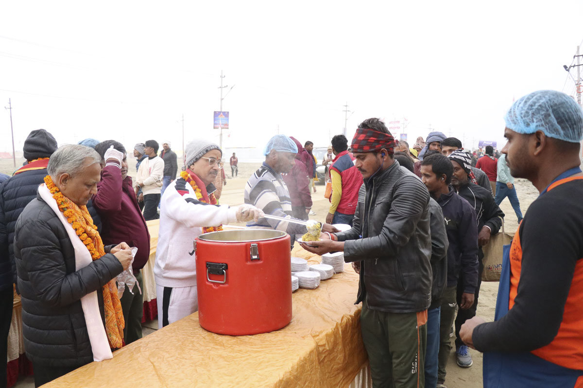 BAPS Shibir and Mahayagna in Mahakumbh, Prayagraj
