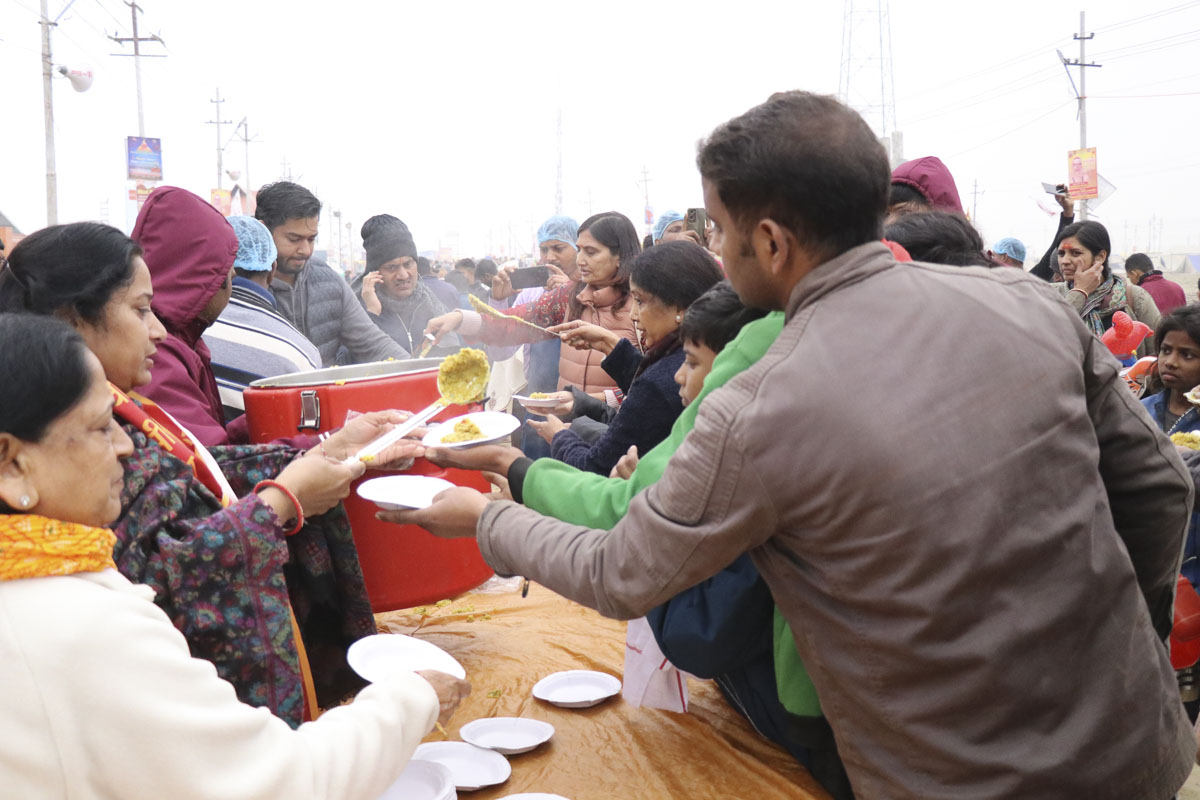 BAPS Shibir and Mahayagna in Mahakumbh, Prayagraj