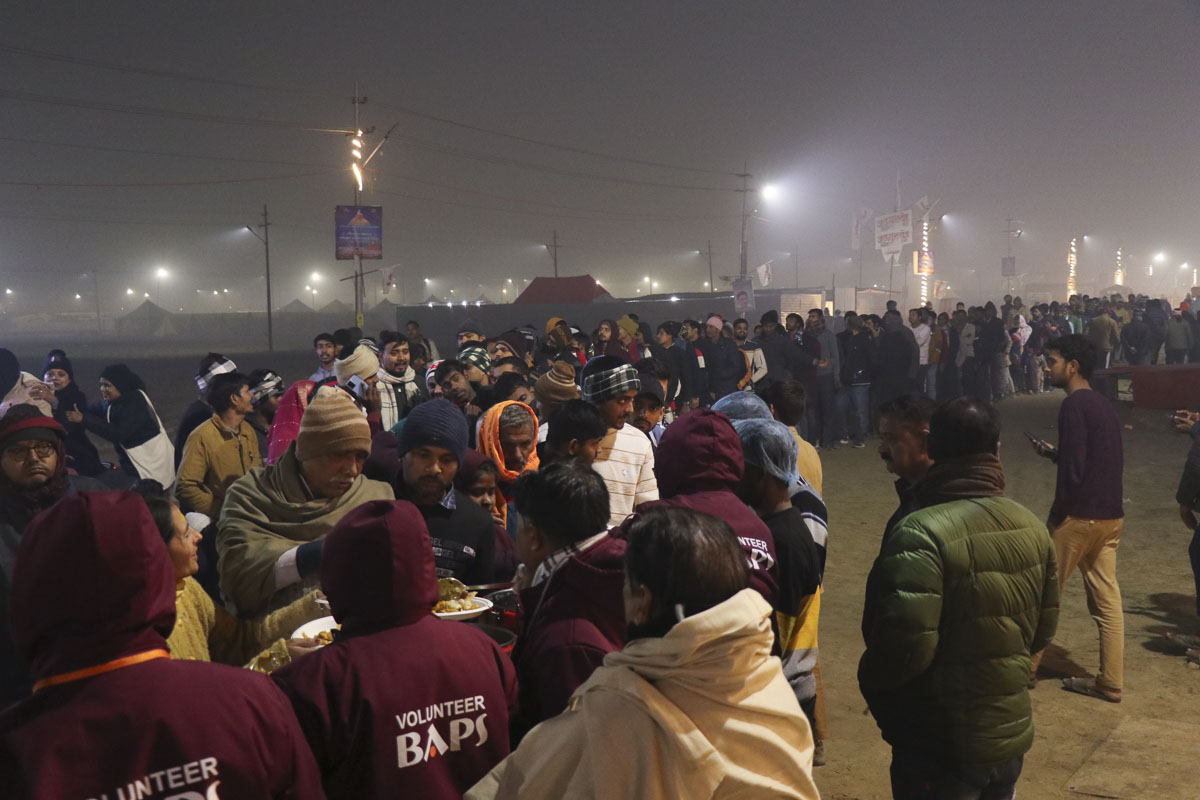 BAPS Shibir and Mahayagna in Mahakumbh, Prayagraj