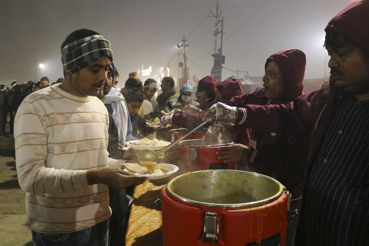BAPS Shibir and Mahayagna in Mahakumbh, Prayagraj