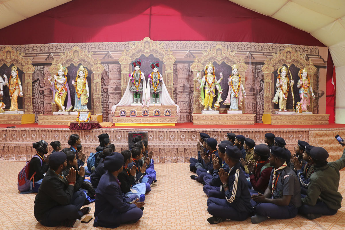 BAPS Shibir and Mahayagna in Mahakumbh, Prayagraj