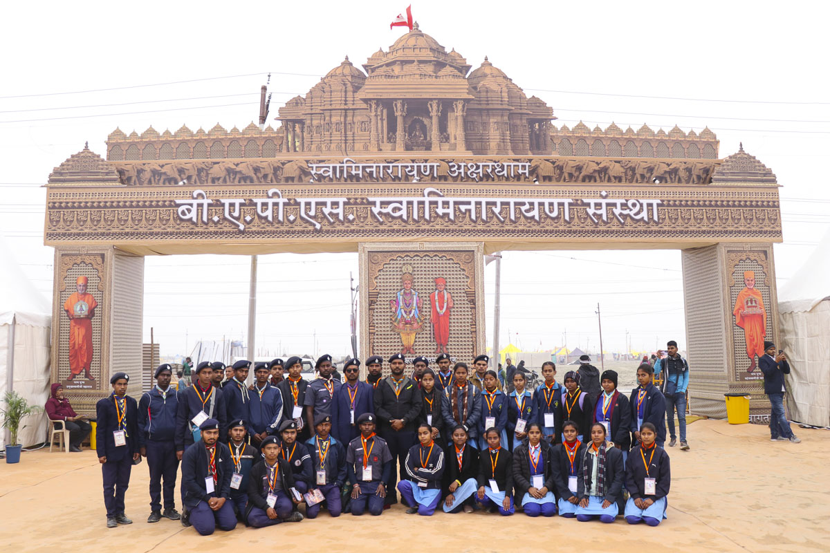 BAPS Shibir and Mahayagna in Mahakumbh, Prayagraj