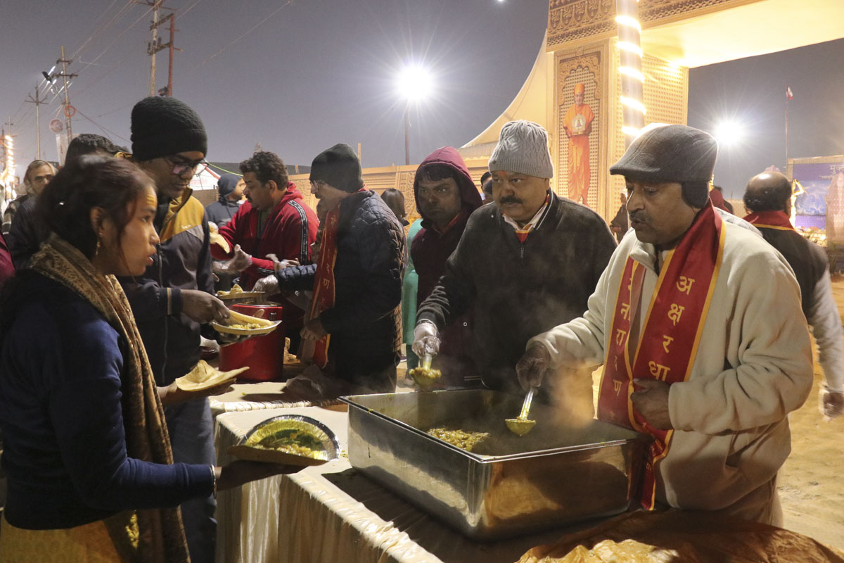 BAPS Shibir and Mahayagna in Mahakumbh, Prayagraj