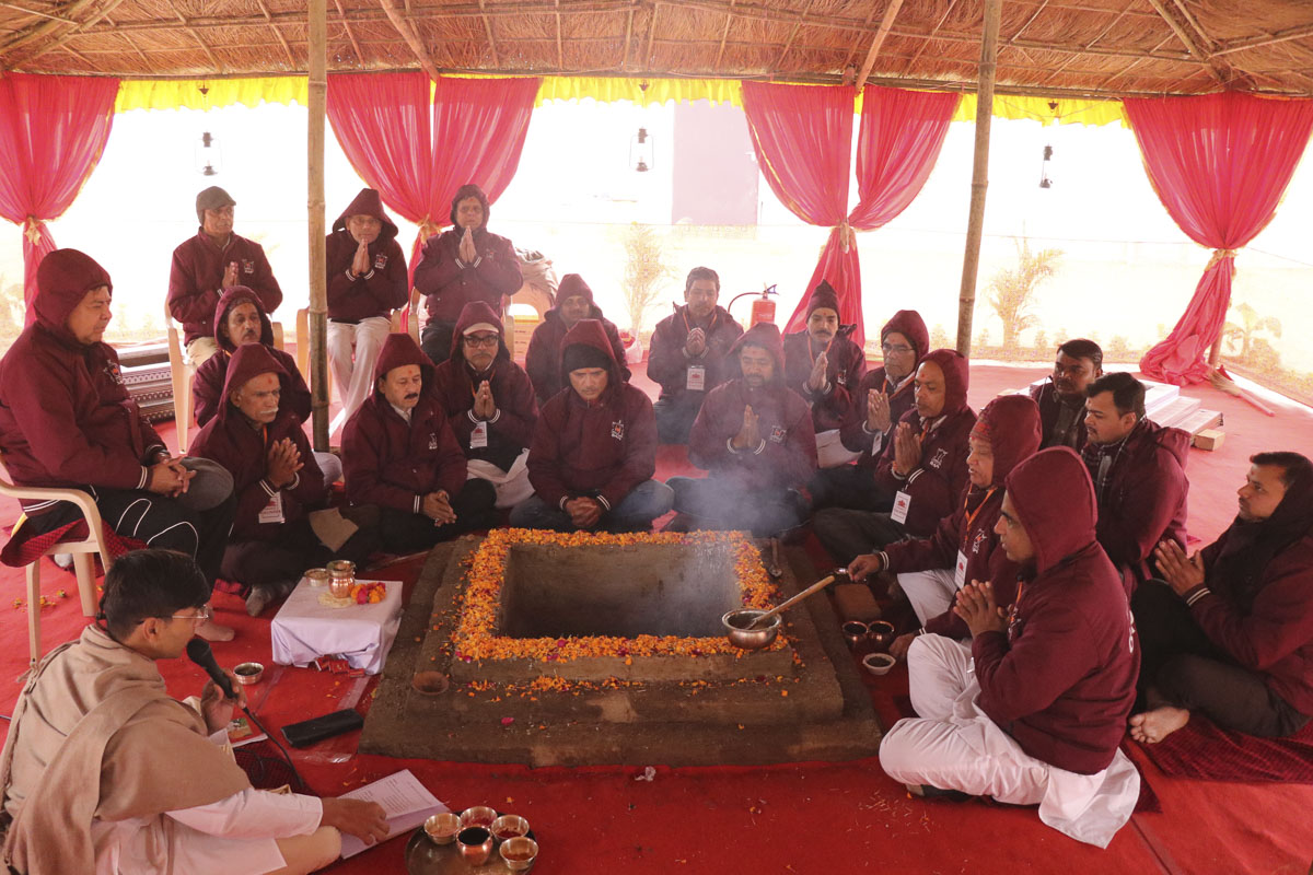 BAPS Shibir and Mahayagna in Mahakumbh, Prayagraj