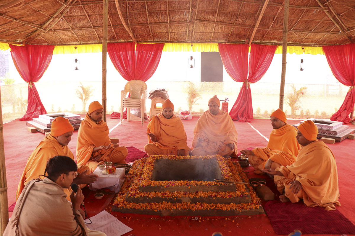 BAPS Shibir and Mahayagna in Mahakumbh, Prayagraj
