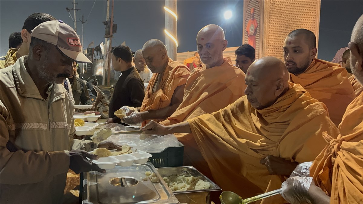 BAPS Shibir and Mahayagna in Mahakumbh, Prayagraj