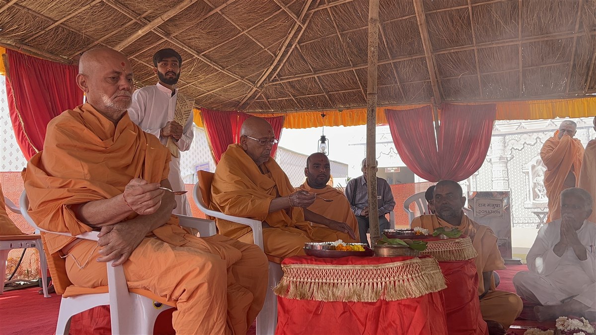 BAPS Shibir and Mahayagna in Mahakumbh, Prayagraj