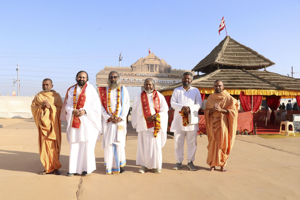 BAPS Shibir and Mahayagna in Mahakumbh, Prayagraj
