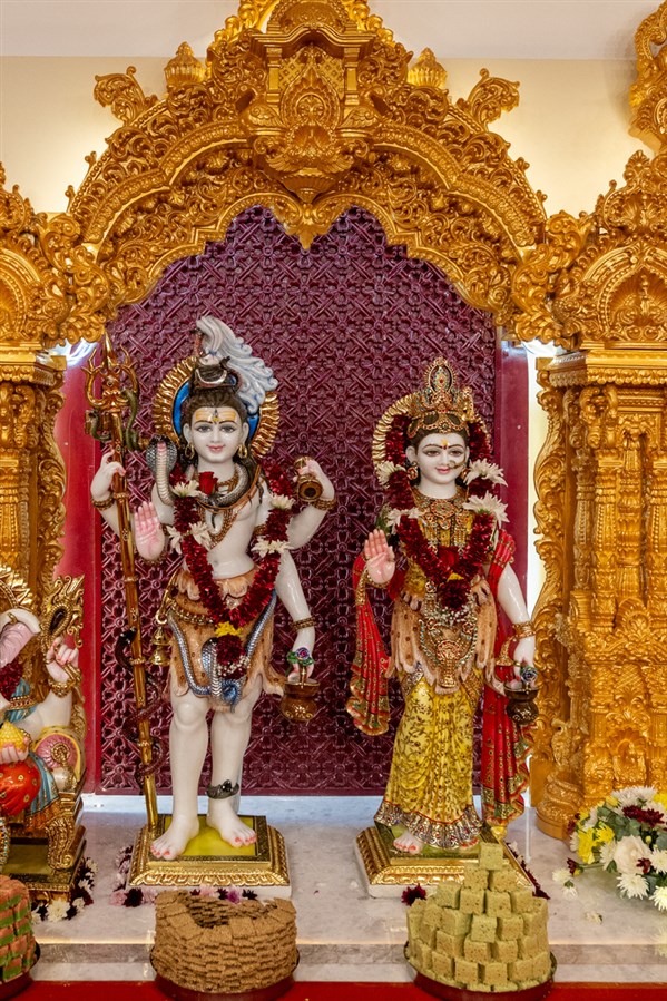 Bhagwan Shri Shankar and Shri Parvatiji