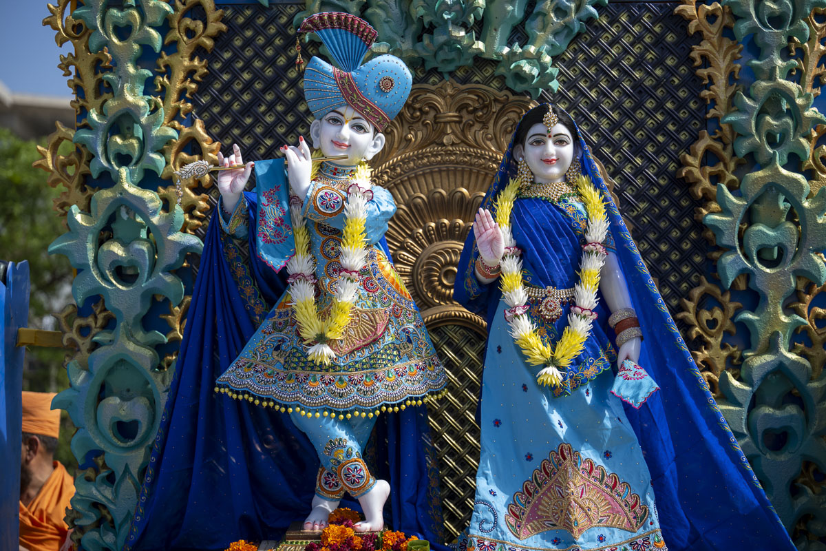 Bhagwan Shri Krishna and Shri Radhaji