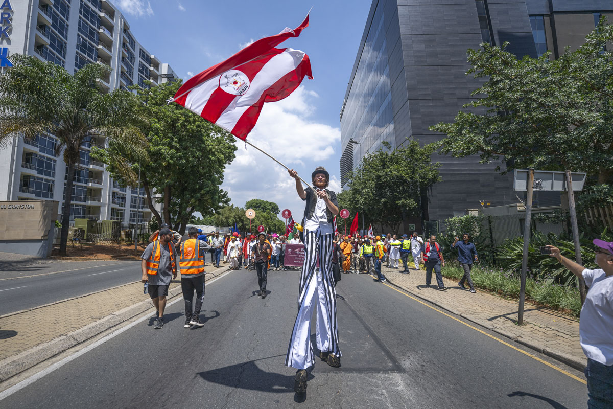 Nagar yatra through the streets of Johannesburg