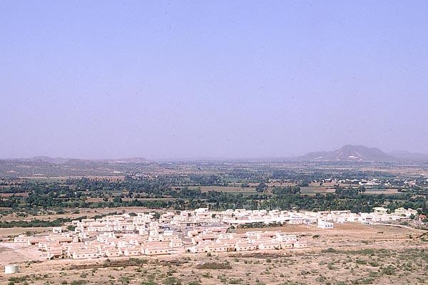   Views of the BAPS-reconstructed village of Narayannagar
