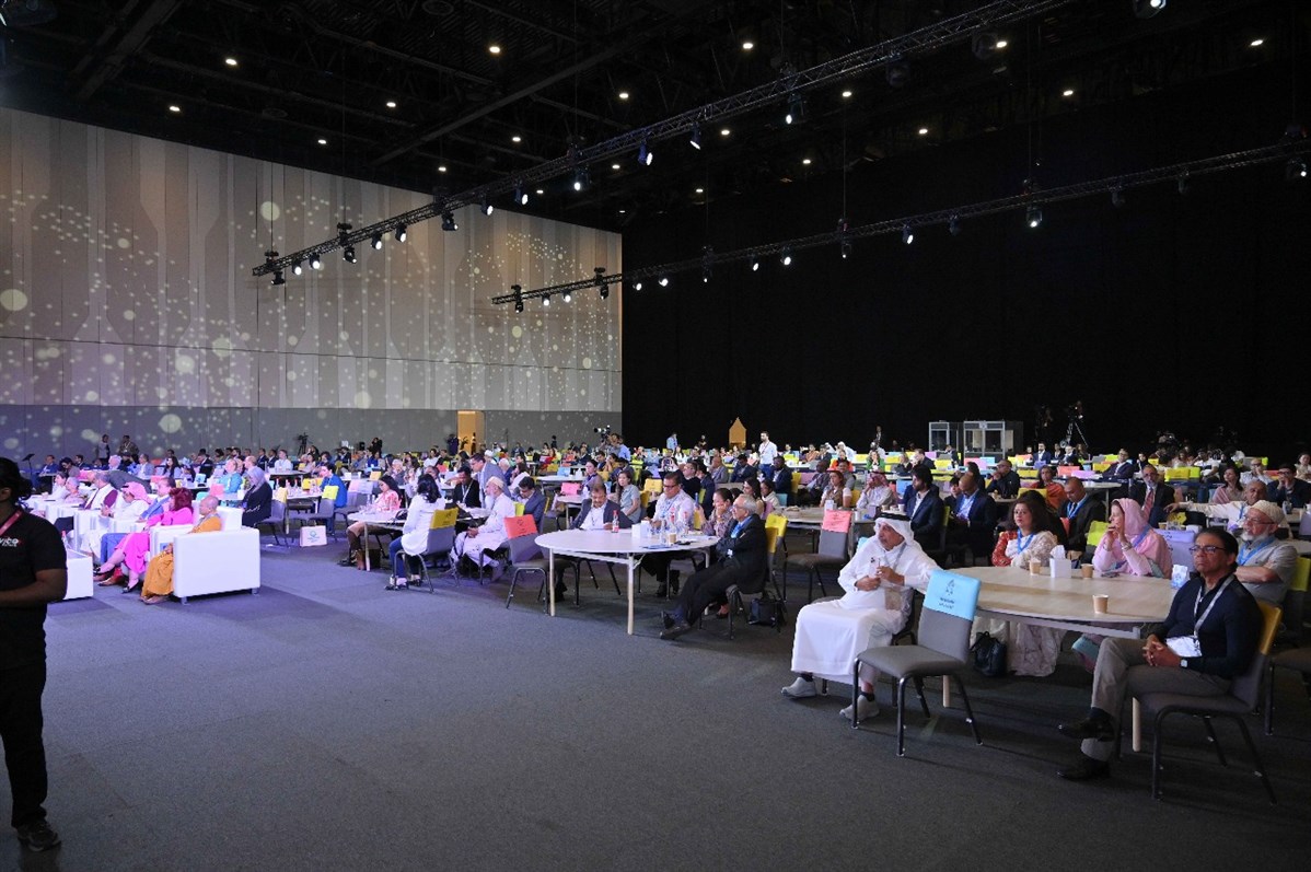 The audience engaged attentively as the conference unfolded with impactful keynote addresses and insightful dialogues