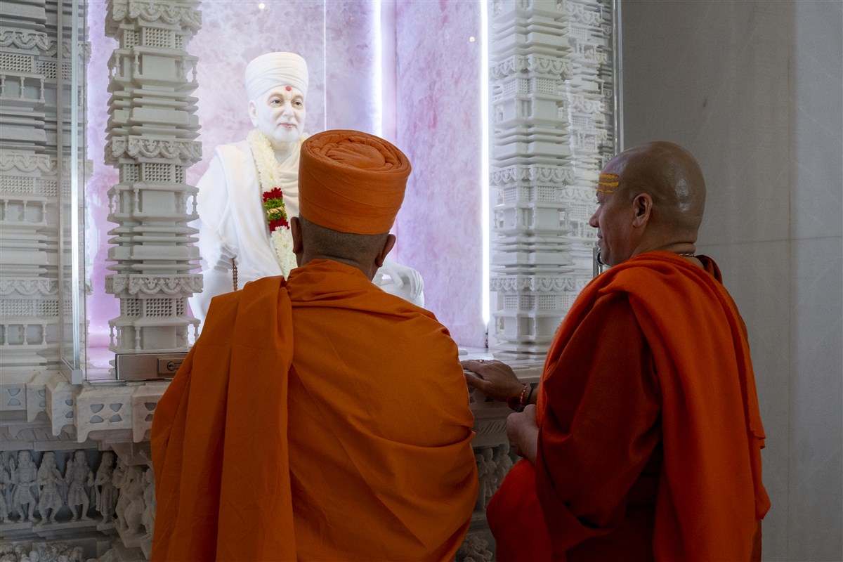 Swami Brahmaviharidas highlights the legacy of His Holiness Pramukh Swami Maharaj, visionary of BAPS Hindu Mandir Abu Dhabi