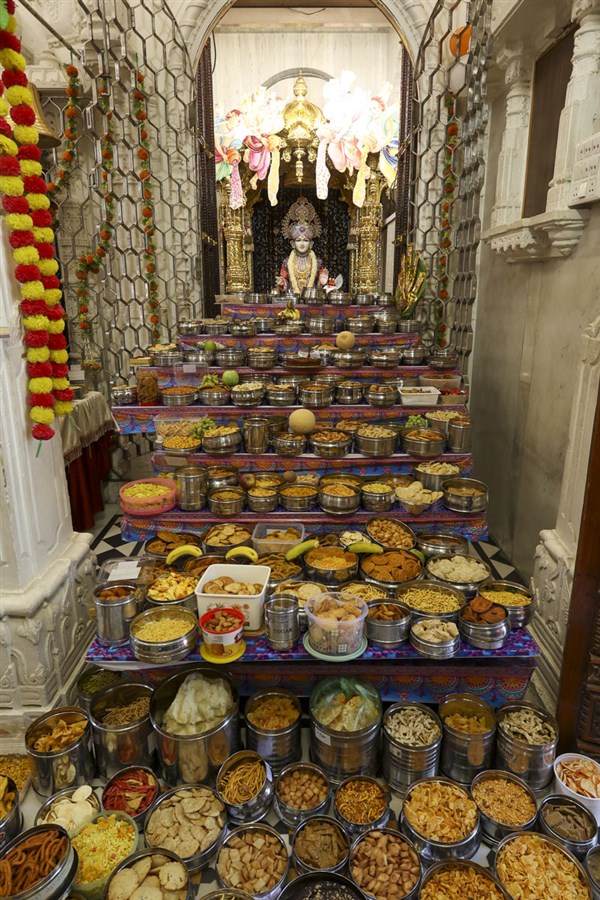 Annakut at Atladara Mandir