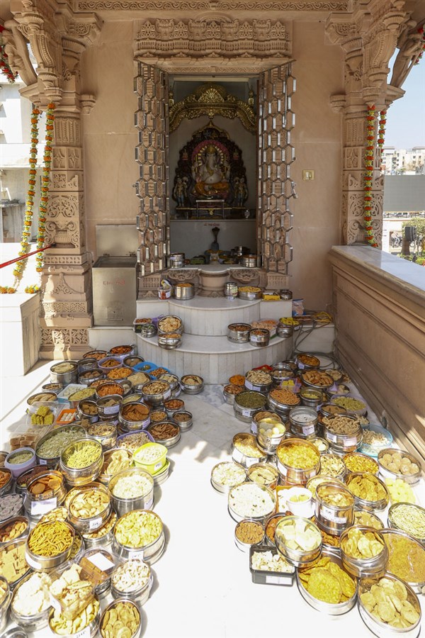 Annakut at Atladara Mandir