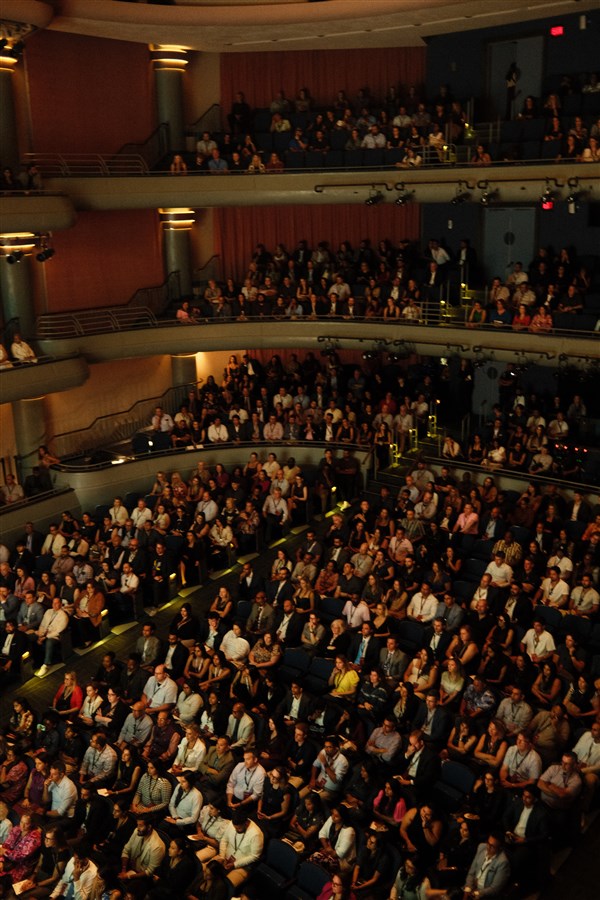 Guests gathered at the TEDx conference, a sold-out night of inspiration and connection.