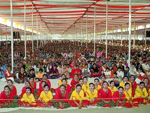 The huge gathering was proof that the BAPS womens wing is active and strong in religious and social spheres