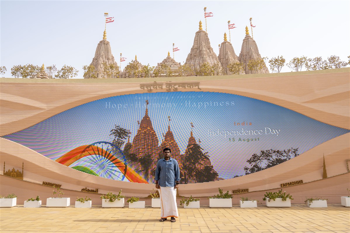 K. Annamalai Hails BAPS Hindu Mandir