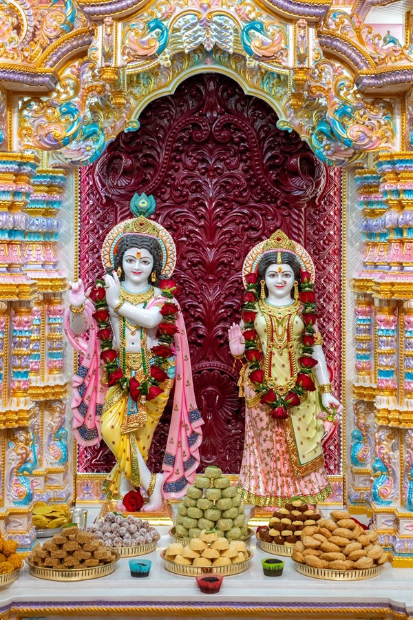 Bhagwan Shri Krishna and Shri Radhaji