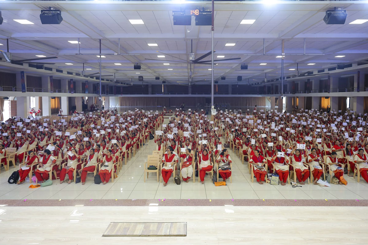 Regional Training Camps for BAPS Balika Activities Volunteers, India