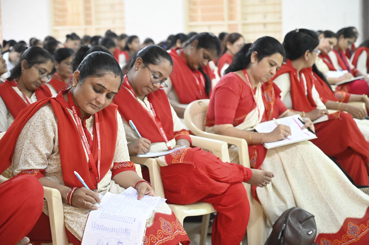 Regional Training Camps for BAPS Balika Activities Volunteers, India