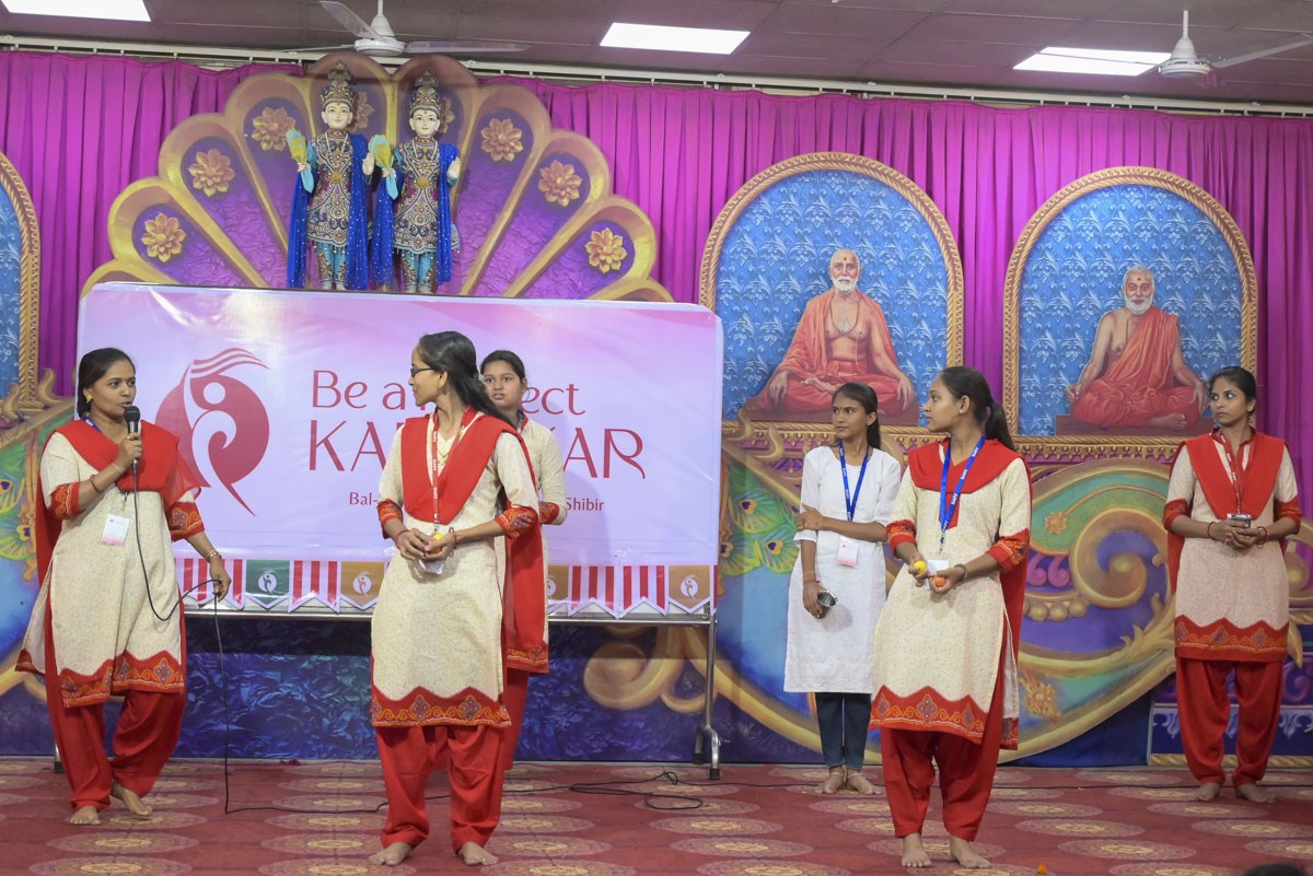 Regional Training Camps for BAPS Balika Activities Volunteers, India