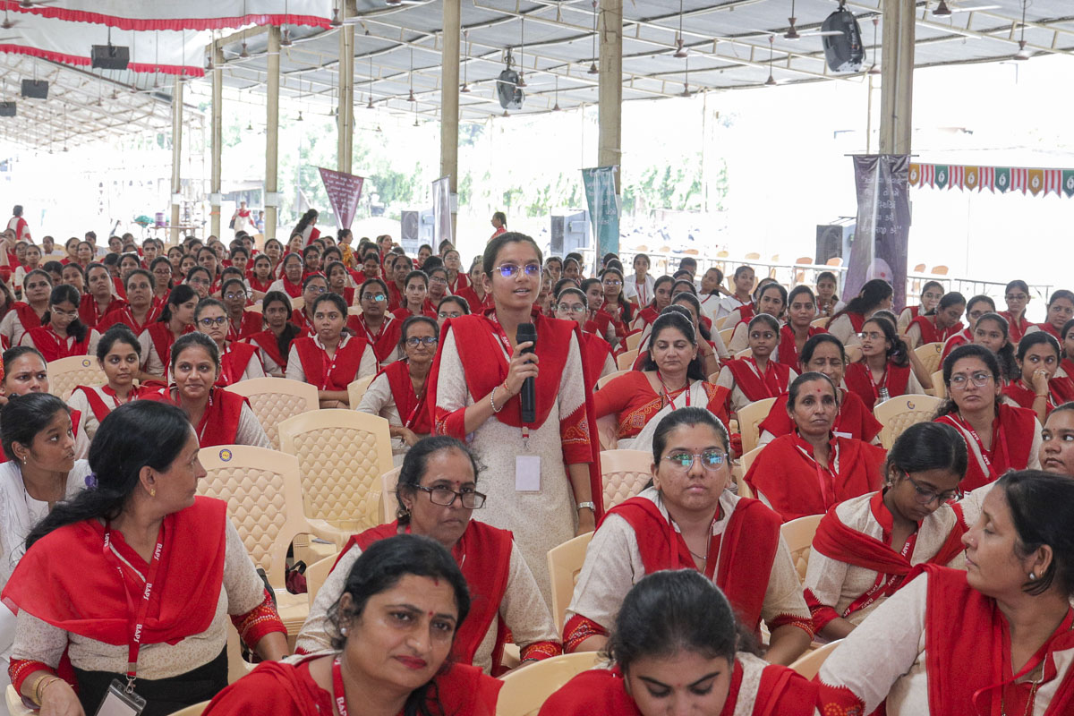 Regional Training Camps for BAPS Balika Activities Volunteers, India