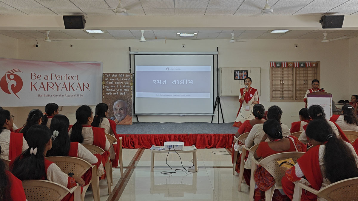 Regional Training Camps for BAPS Balika Activities Volunteers, India