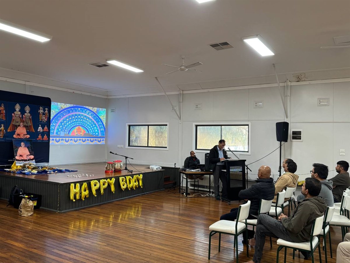 Mahant Swami Maharaj Janma Jayanti 2025 - Wagga Wagga