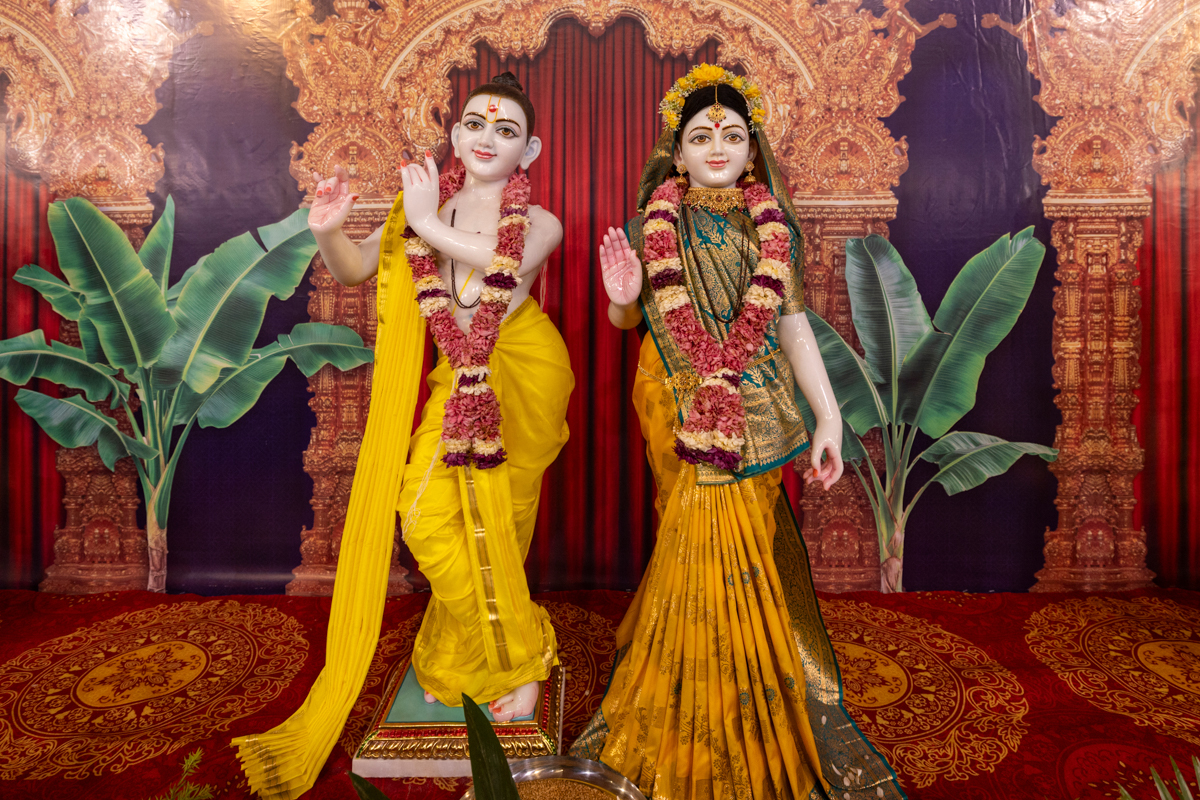 Bhagwan Shri Krishna and Shri Radhaji
