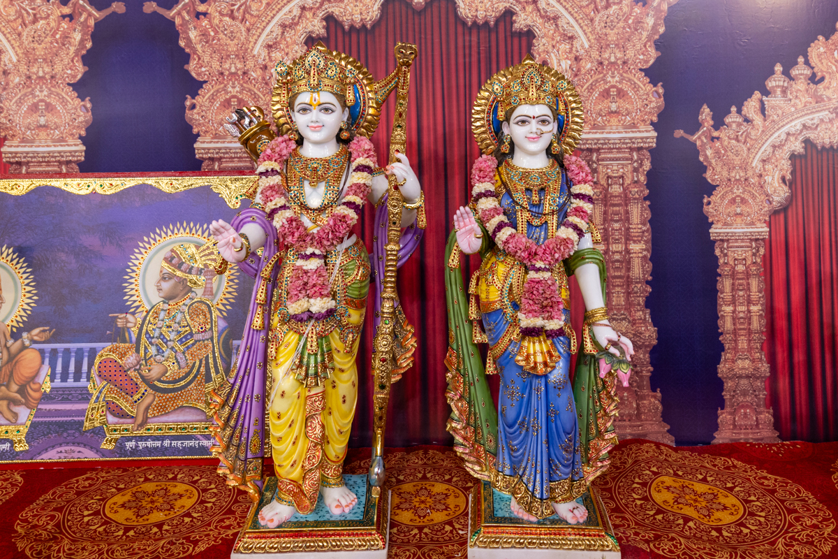 Bhagwan Shri Ram and Shri Sitaji