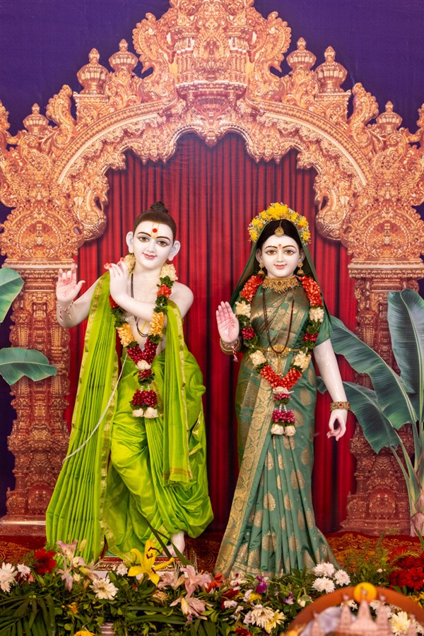 Bhagwan Shri Krishna and Shri Radhaji