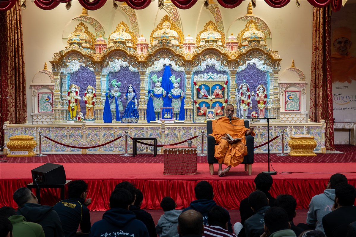 Satsang Vicharan by BAPS Swamis, Adelaide