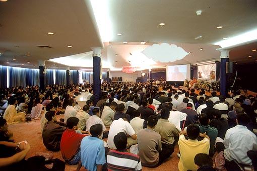 Auditorium of shibir at Center Parcs