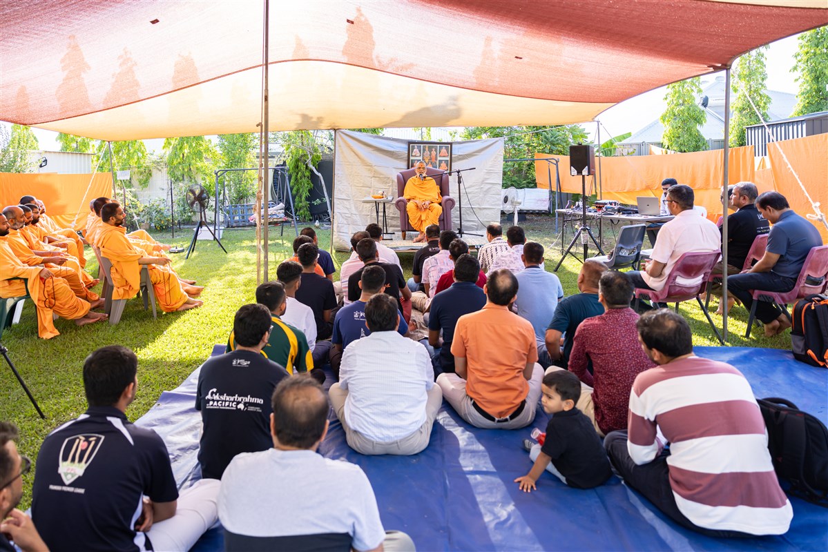 Satsang Vicharan by BAPS Swamis, Darwin