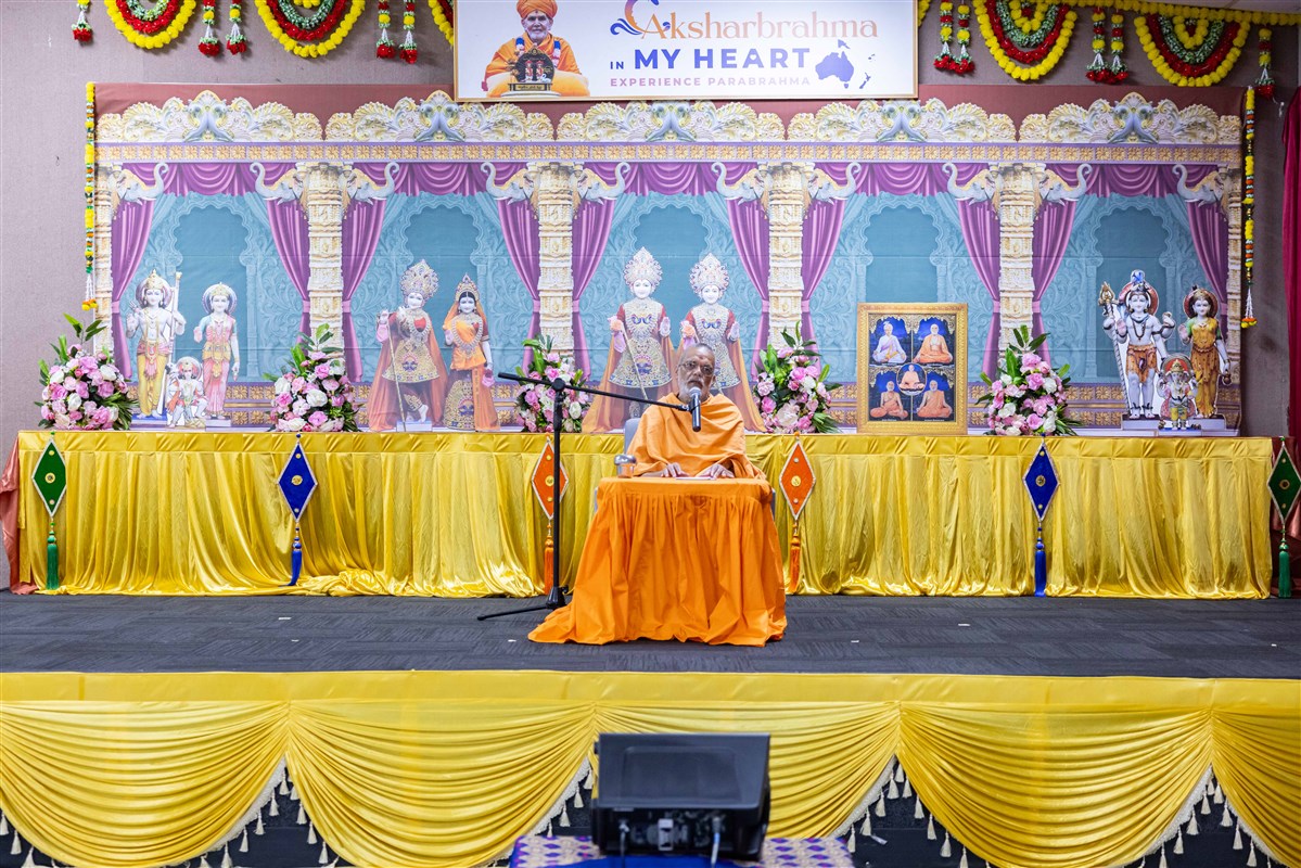 Satsang Vicharan by BAPS Swamis, Darwin