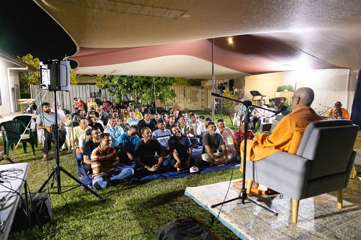 Satsang Vicharan by BAPS Swamis, Darwin