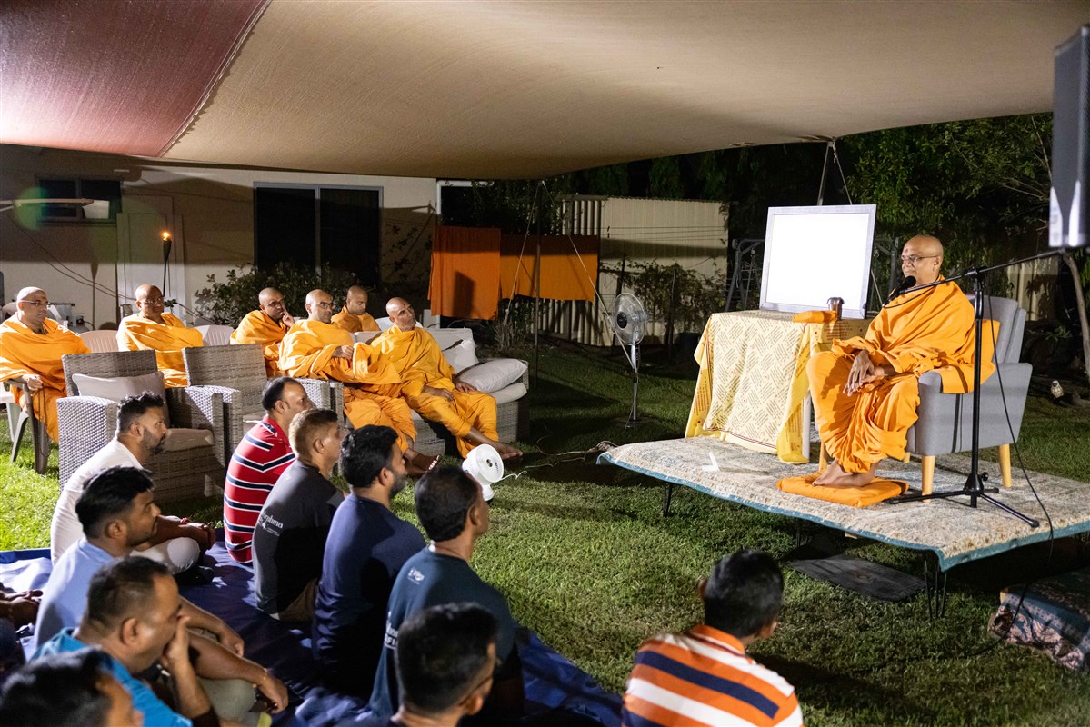 Satsang Vicharan by BAPS Swamis, Darwin