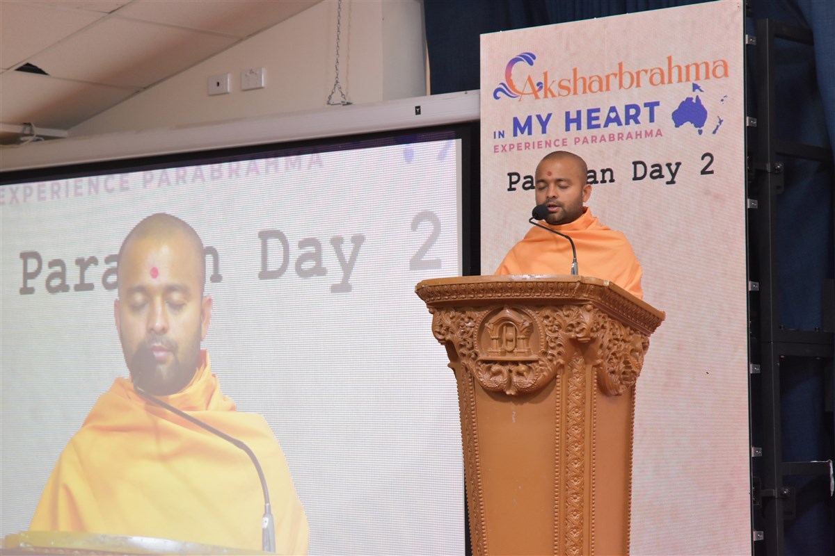 Satsang Vicharan By BAPS Swamis, Brisbane