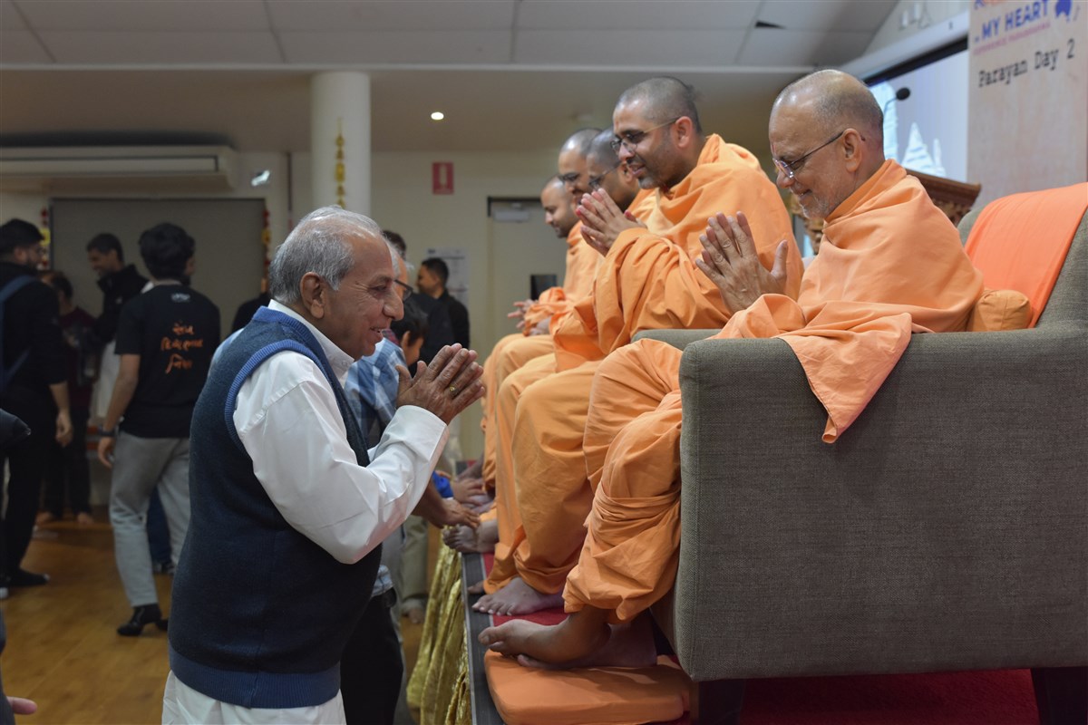 Satsang Vicharan By BAPS Swamis, Brisbane