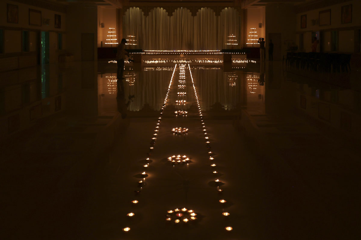Diwali & Annakut Celebrations 2025 at BAPS Shri Swaminarayan Prarthana Mandir, Kanad, Surat